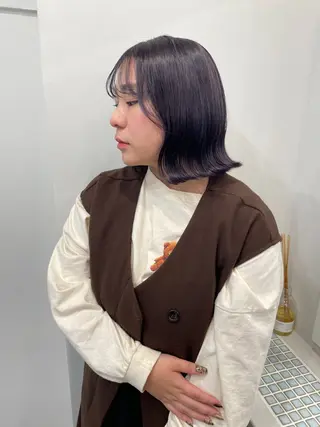 ミディアム カラー ダブルカラーVia/ airi♡のヘアスタイル