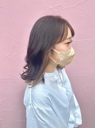 ミディアム カラー 🌿寄り添い型美容師 🌿yuiのヘアスタイル