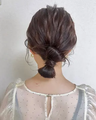 ヘアアレンジ ヘアメイク美容師 ayanoのヘアスタイル