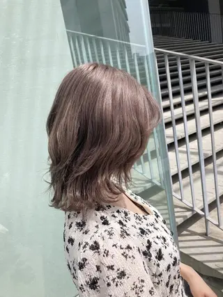 ミディアム カラー ヘアアレンジ 🌟東銀座マンツーマ ン🌟タカナシのヘアスタイル