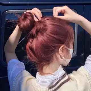 カラー 透明感うる艶カラー 🤍MANAMIのヘアスタイル