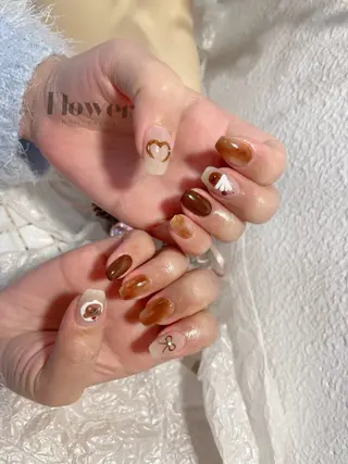 ネイル Flower nailのネイルデザイン