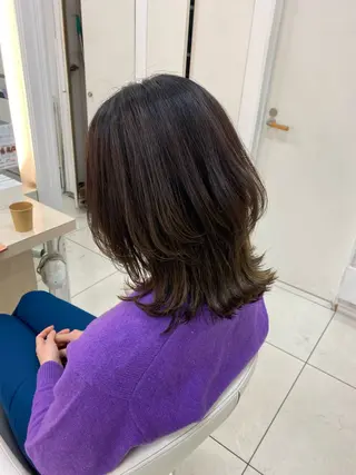 カラー 🫧艶髪🫧 桑名れもんのヘアスタイル