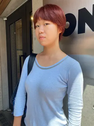 ショート YUUKI/ウルフ .ボブパーマのヘアスタイル