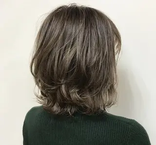ミディアム MARRON 🍊mihoのヘアスタイル