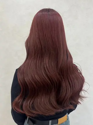 ロング カラー ヘアアレンジ 🫧透明感&暖色系 color/沙綾🧸のヘアスタイル