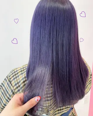 セミロング カラー 新宿駅近♡個室 ♡関口三都季🌜のヘアスタイル