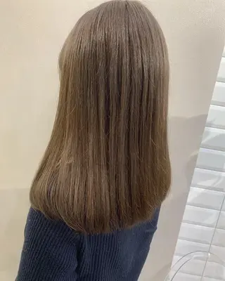 ロング カラー hub hair レイヤー/透明感のヘアスタイル