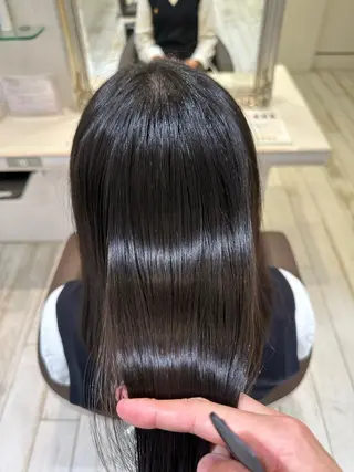 ミディアム 縮毛矯正専門 金井佳祐のヘアスタイル