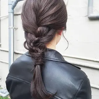 ロング 🙃 透明感カラー/ボブのヘアスタイル