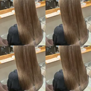 ロング カラー レイヤーカット/ 縮毛矯正🇰🇷早坂のヘアスタイル