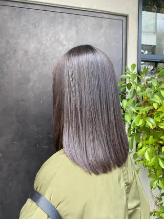 セミロング 【扉gate】野崎 英幸のヘアスタイル