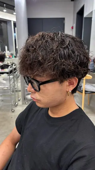 パーマ メンズ 高橋 晴のヘアスタイル