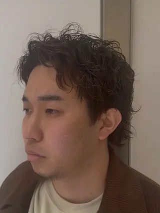 メンズ 🎸メンズ朝ラク！ パーマ特化ren🎸のヘアスタイル