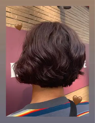 ショート カラー 個室サロン🕊️ 飯塚優希のヘアスタイル