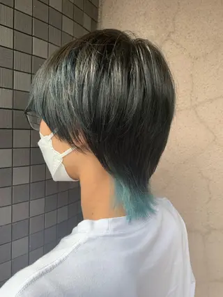 カラー メンズ なりたいを叶える /町野 朝哉のヘアスタイル