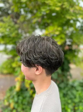 カラー パーマ メンズ ✨山岸　泰輝 ARISE✨のヘアスタイル