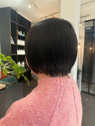 ショート 西野 優夏のヘアスタイル