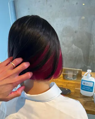 ショート カラー 髪質改善 🐶とっくんのヘアスタイル