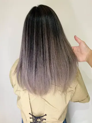 ロング カラー ✴️Siesta✴️ 髪質改善艶カラーのヘアスタイル