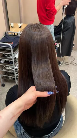 ロング カラー 💚 AKI 💚のヘアスタイル