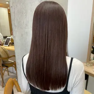 ロング カラー ブリーチなし 暖色カラー/井上あいのヘアスタイル