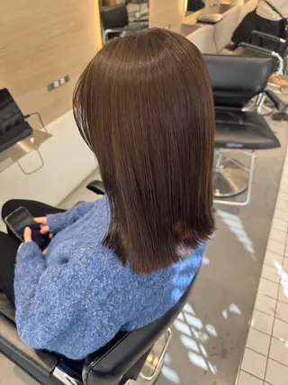 カラー ナカバチ ユイ🌼 Rizm greenのヘアスタイル