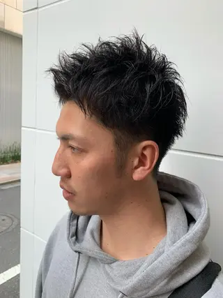 ショート メンズ 縮毛矯正✖️似合わせ 🌻ヒトミのヘアスタイル