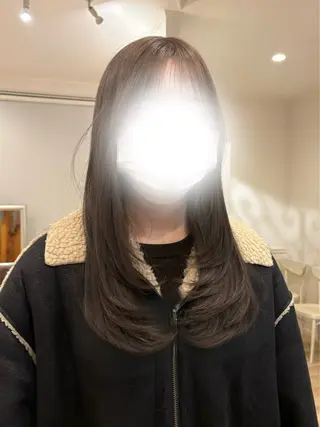 ロング カラー 艶感暖色カラー🥀/ レイヤー / れいかのヘアスタイル