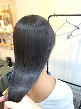 ロング カラー 水素トリートメント/ 髪質改善/ナカノメのヘアスタイル