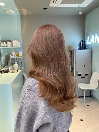 ロング ケアブリーチ🌟 ♢WATARU♢のヘアスタイル