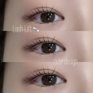 マツエク・マツパ Emi🎧/束感 パーマ/パリジェンヌのマツエク・マツパデザイン