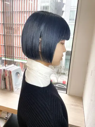 ショート ショート✨ボブ✨代表 新田見美仁のヘアスタイル