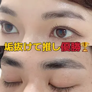 アイブロウ 🫧推し活前に盛れる 眉まつ毛🫧YURIの眉毛・アイブロウイメージ
