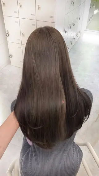 カラー 🤍やわらか抜け感 hair🤍RINのヘアスタイル