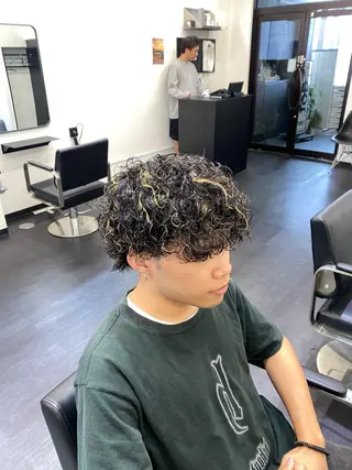 パーマ メンズ 🦁メンズ神特化🦁 12月限定/隆太郎のヘアスタイル