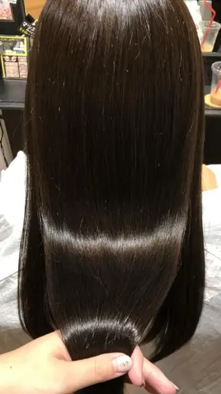 セミロング カラー 三好 麻美のヘアスタイル