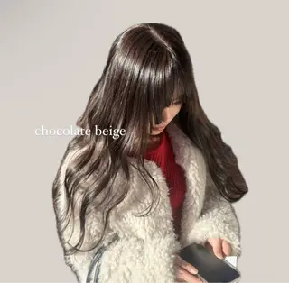 ロング 水戸/ベージュカラー 🍒RICO🍒のヘアスタイル