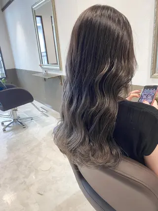 ロング カラー 坂井田 浩樹のヘアスタイル