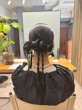 ロング レディースカラー🧡 🫧Akariのヘアスタイル