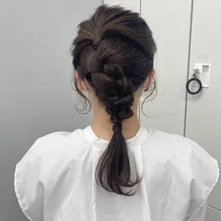 ヘアアレンジ hana ROCCO3rdのヘアスタイル