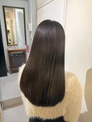 ロング カラー 荻野宗一郎 /レイヤーカットのヘアスタイル