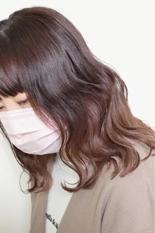 ミディアム 土居 正季のヘアスタイル