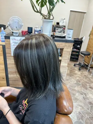 ミディアム 後藤 征信のヘアスタイル