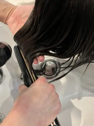 🌱なゆみ🌱透明感 /ナチュラル/高宮のヘアスタイル