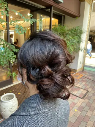 セミロング 早稲田 千尋のヘアスタイル