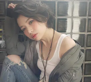 ミディアム 髪質改善 ami byAbsoのヘアスタイル