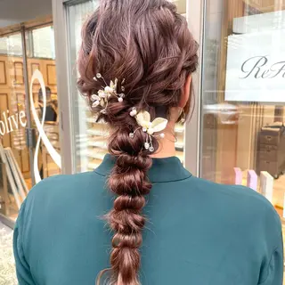 ヘアアレンジ ヘアアレンジ 🌿あがりれいなのその他イメージ