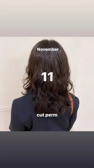 セミロング 山崎 航のヘアスタイル