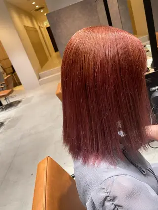 ミディアム カラー ヘアアレンジ 寺西 恵🪡🤍のヘアスタイル